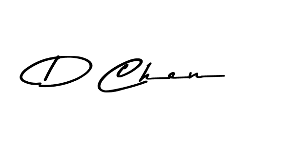 D Chen stylish signature style. Best Handwritten Sign (Asem Kandis PERSONAL USE) for my name. Handwritten Signature Collection Ideas for my name D Chen. D Chen signature style 9 images and pictures png