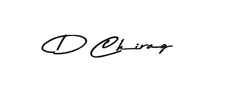You should practise on your own different ways (Asem Kandis PERSONAL USE) to write your name (D Chirag) in signature. don't let someone else do it for you. D Chirag signature style 9 images and pictures png