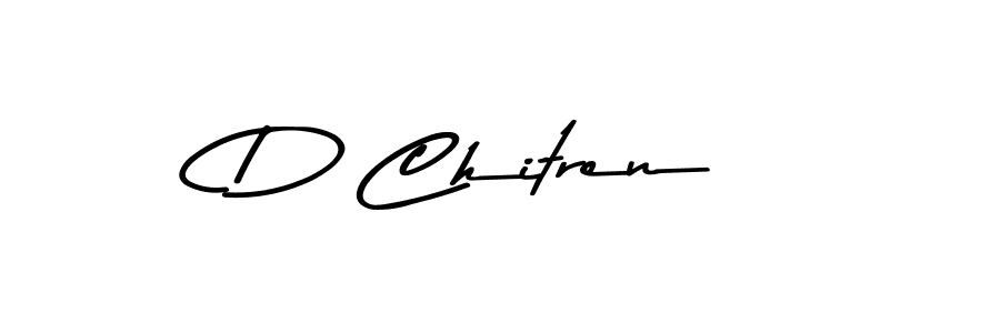 D Chitren stylish signature style. Best Handwritten Sign (Asem Kandis PERSONAL USE) for my name. Handwritten Signature Collection Ideas for my name D Chitren. D Chitren signature style 9 images and pictures png