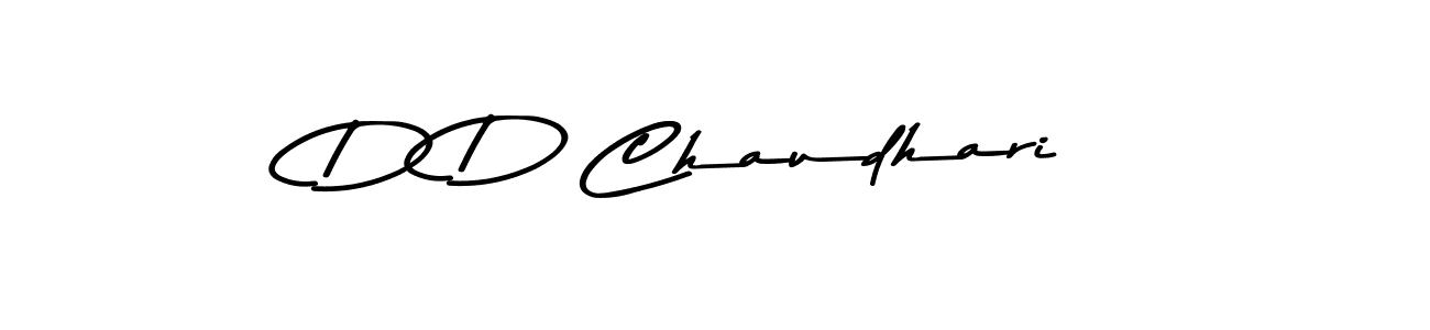 Use a signature maker to create a handwritten signature online. With this signature software, you can design (Asem Kandis PERSONAL USE) your own signature for name D D Chaudhari. D D Chaudhari signature style 9 images and pictures png
