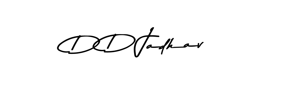 This is the best signature style for the D D Jadhav name. Also you like these signature font (Asem Kandis PERSONAL USE). Mix name signature. D D Jadhav signature style 9 images and pictures png