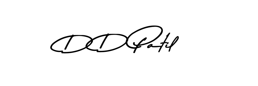 Also You can easily find your signature by using the search form. We will create D D Patil name handwritten signature images for you free of cost using Asem Kandis PERSONAL USE sign style. D D Patil signature style 9 images and pictures png