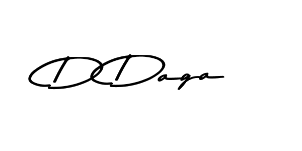 Best and Professional Signature Style for D Daga. Asem Kandis PERSONAL USE Best Signature Style Collection. D Daga signature style 9 images and pictures png