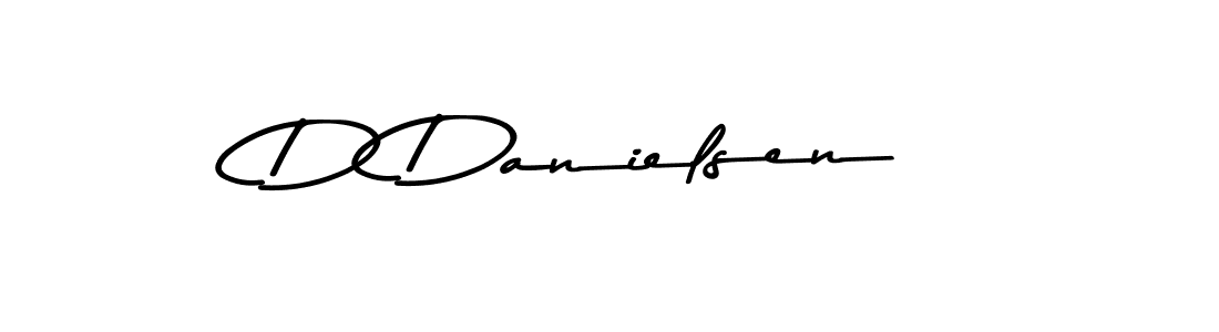 Design your own signature with our free online signature maker. With this signature software, you can create a handwritten (Asem Kandis PERSONAL USE) signature for name D Danielsen. D Danielsen signature style 9 images and pictures png