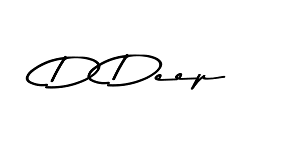 Design your own signature with our free online signature maker. With this signature software, you can create a handwritten (Asem Kandis PERSONAL USE) signature for name D Deep. D Deep signature style 9 images and pictures png