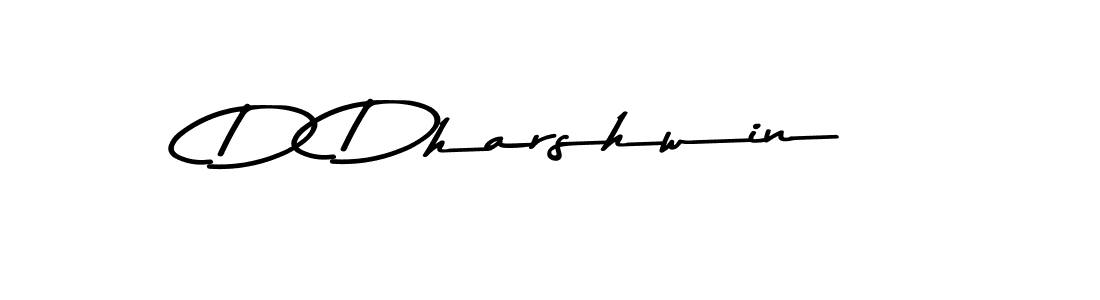 Use a signature maker to create a handwritten signature online. With this signature software, you can design (Asem Kandis PERSONAL USE) your own signature for name D Dharshwin. D Dharshwin signature style 9 images and pictures png