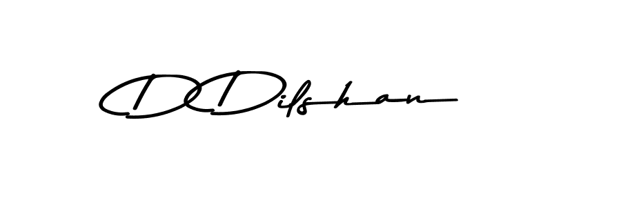 Asem Kandis PERSONAL USE is a professional signature style that is perfect for those who want to add a touch of class to their signature. It is also a great choice for those who want to make their signature more unique. Get D Dilshan name to fancy signature for free. D Dilshan signature style 9 images and pictures png