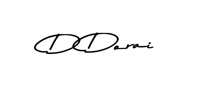 Create a beautiful signature design for name D Dorai. With this signature (Asem Kandis PERSONAL USE) fonts, you can make a handwritten signature for free. D Dorai signature style 9 images and pictures png