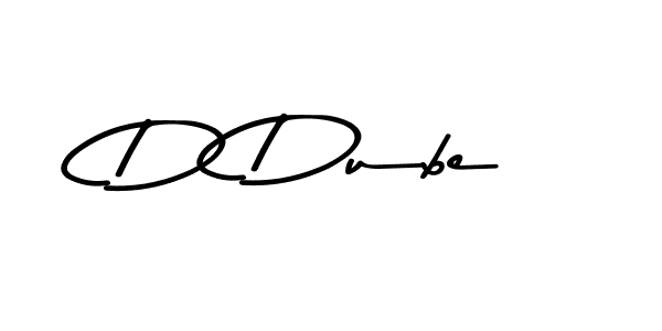 Also You can easily find your signature by using the search form. We will create D Dube name handwritten signature images for you free of cost using Asem Kandis PERSONAL USE sign style. D Dube signature style 9 images and pictures png