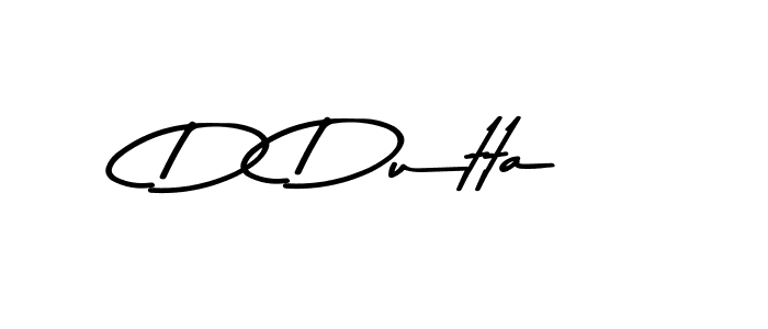 Make a beautiful signature design for name D Dutta. Use this online signature maker to create a handwritten signature for free. D Dutta signature style 9 images and pictures png