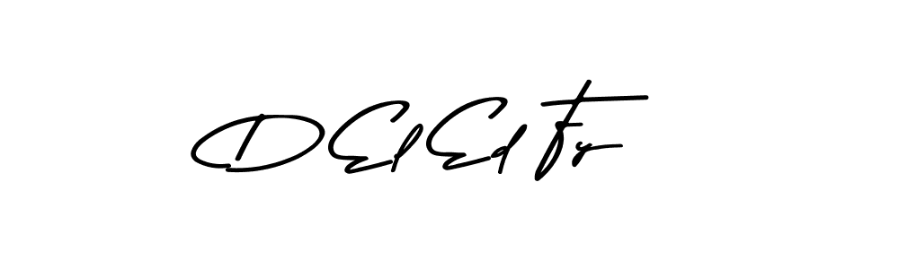 Similarly Asem Kandis PERSONAL USE is the best handwritten signature design. Signature creator online .You can use it as an online autograph creator for name D El Ed Fy. D El Ed Fy signature style 9 images and pictures png