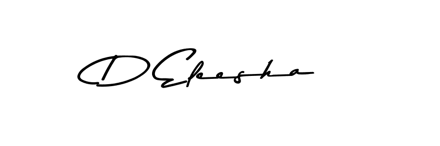 Also You can easily find your signature by using the search form. We will create D Eleesha name handwritten signature images for you free of cost using Asem Kandis PERSONAL USE sign style. D Eleesha signature style 9 images and pictures png