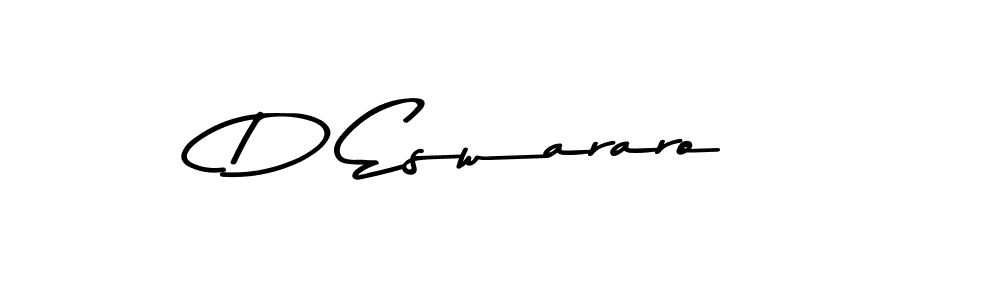 You should practise on your own different ways (Asem Kandis PERSONAL USE) to write your name (D Eswararo) in signature. don't let someone else do it for you. D Eswararo signature style 9 images and pictures png