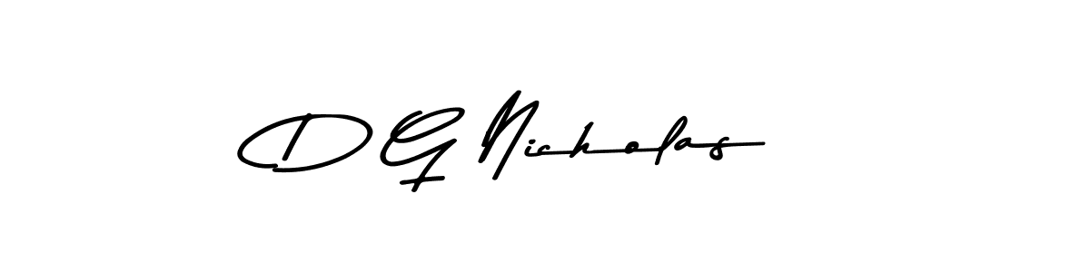 It looks lik you need a new signature style for name D G Nicholas. Design unique handwritten (Asem Kandis PERSONAL USE) signature with our free signature maker in just a few clicks. D G Nicholas signature style 9 images and pictures png