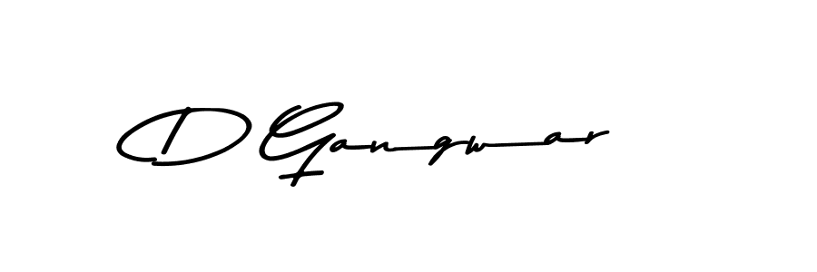 The best way (Asem Kandis PERSONAL USE) to make a short signature is to pick only two or three words in your name. The name D Gangwar include a total of six letters. For converting this name. D Gangwar signature style 9 images and pictures png