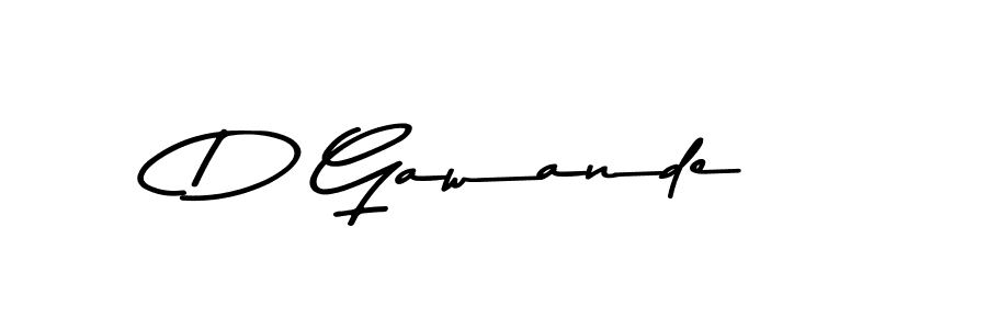 You can use this online signature creator to create a handwritten signature for the name D Gawande. This is the best online autograph maker. D Gawande signature style 9 images and pictures png