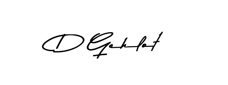 The best way (Asem Kandis PERSONAL USE) to make a short signature is to pick only two or three words in your name. The name D Gehlot include a total of six letters. For converting this name. D Gehlot signature style 9 images and pictures png