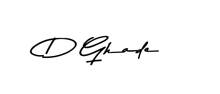 Best and Professional Signature Style for D Ghade. Asem Kandis PERSONAL USE Best Signature Style Collection. D Ghade signature style 9 images and pictures png