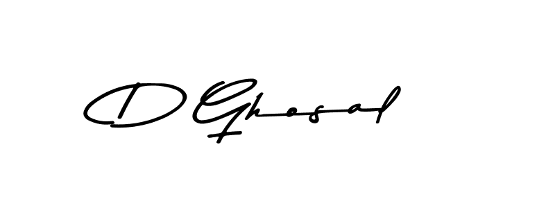 You should practise on your own different ways (Asem Kandis PERSONAL USE) to write your name (D Ghosal) in signature. don't let someone else do it for you. D Ghosal signature style 9 images and pictures png