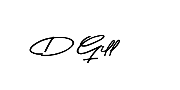 Use a signature maker to create a handwritten signature online. With this signature software, you can design (Asem Kandis PERSONAL USE) your own signature for name D Gill. D Gill signature style 9 images and pictures png