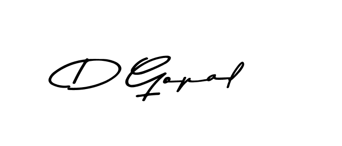 You should practise on your own different ways (Asem Kandis PERSONAL USE) to write your name (D Gopal) in signature. don't let someone else do it for you. D Gopal signature style 9 images and pictures png