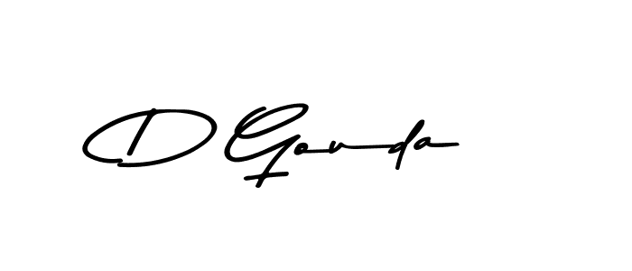 How to make D Gouda signature? Asem Kandis PERSONAL USE is a professional autograph style. Create handwritten signature for D Gouda name. D Gouda signature style 9 images and pictures png