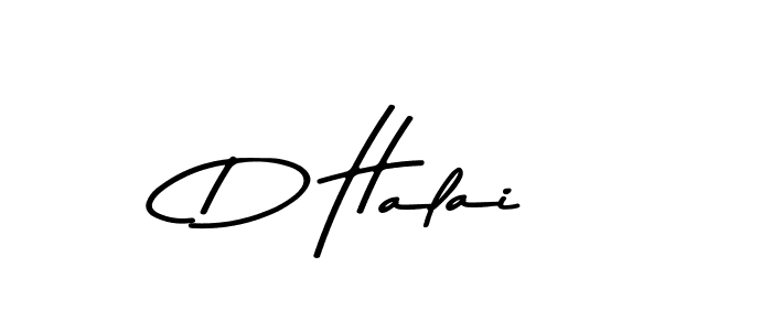D Halai stylish signature style. Best Handwritten Sign (Asem Kandis PERSONAL USE) for my name. Handwritten Signature Collection Ideas for my name D Halai. D Halai signature style 9 images and pictures png