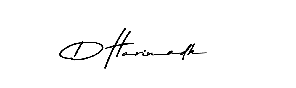 Use a signature maker to create a handwritten signature online. With this signature software, you can design (Asem Kandis PERSONAL USE) your own signature for name D Harinadh. D Harinadh signature style 9 images and pictures png