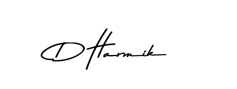 D Harmik stylish signature style. Best Handwritten Sign (Asem Kandis PERSONAL USE) for my name. Handwritten Signature Collection Ideas for my name D Harmik. D Harmik signature style 9 images and pictures png