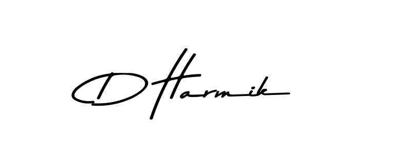 D Harmik stylish signature style. Best Handwritten Sign (Asem Kandis PERSONAL USE) for my name. Handwritten Signature Collection Ideas for my name D Harmik. D Harmik signature style 9 images and pictures png