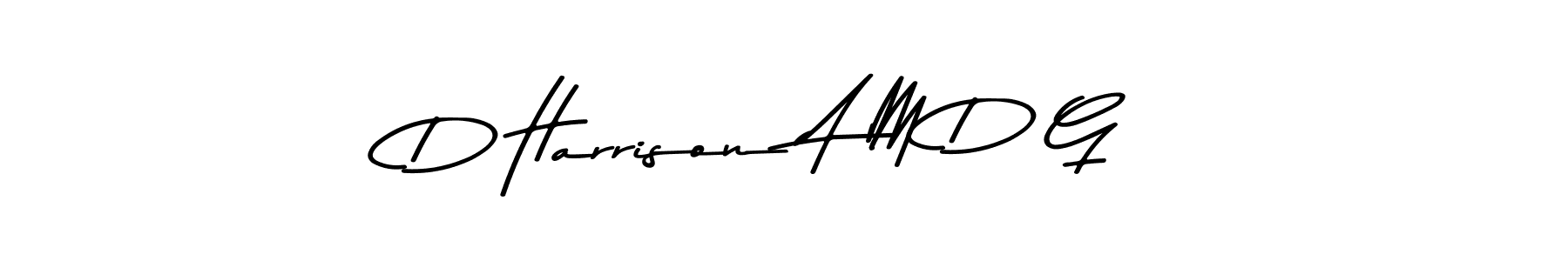 You should practise on your own different ways (Asem Kandis PERSONAL USE) to write your name (D Harrison A M D G) in signature. don't let someone else do it for you. D Harrison A M D G signature style 9 images and pictures png