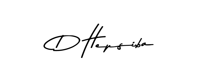 Design your own signature with our free online signature maker. With this signature software, you can create a handwritten (Asem Kandis PERSONAL USE) signature for name D Hepsiba. D Hepsiba signature style 9 images and pictures png