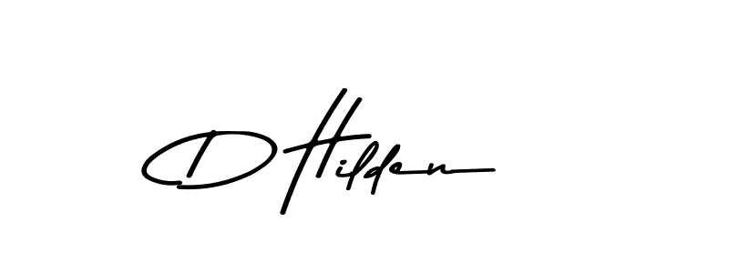 The best way (Asem Kandis PERSONAL USE) to make a short signature is to pick only two or three words in your name. The name D Hilden include a total of six letters. For converting this name. D Hilden signature style 9 images and pictures png