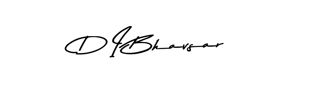 Asem Kandis PERSONAL USE is a professional signature style that is perfect for those who want to add a touch of class to their signature. It is also a great choice for those who want to make their signature more unique. Get D I Bhavsar name to fancy signature for free. D I Bhavsar signature style 9 images and pictures png