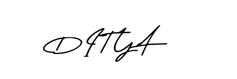 Also we have D I T Y A name is the best signature style. Create professional handwritten signature collection using Asem Kandis PERSONAL USE autograph style. D I T Y A signature style 9 images and pictures png
