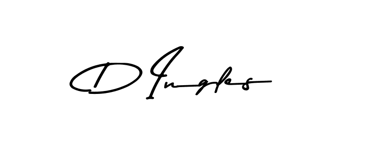Design your own signature with our free online signature maker. With this signature software, you can create a handwritten (Asem Kandis PERSONAL USE) signature for name D Ingles. D Ingles signature style 9 images and pictures png