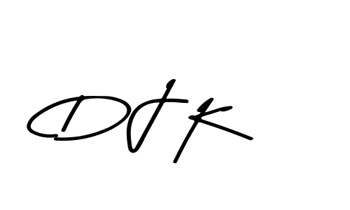 How to make D J K name signature. Use Asem Kandis PERSONAL USE style for creating short signs online. This is the latest handwritten sign. D J K signature style 9 images and pictures png