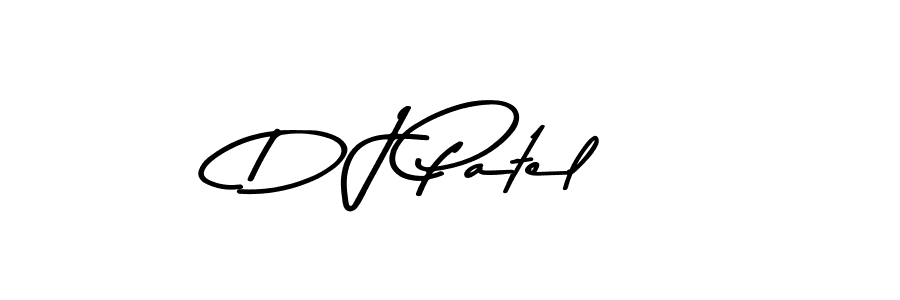 Asem Kandis PERSONAL USE is a professional signature style that is perfect for those who want to add a touch of class to their signature. It is also a great choice for those who want to make their signature more unique. Get D J Patel name to fancy signature for free. D J Patel signature style 9 images and pictures png