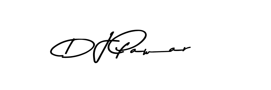 Use a signature maker to create a handwritten signature online. With this signature software, you can design (Asem Kandis PERSONAL USE) your own signature for name D J Pawar. D J Pawar signature style 9 images and pictures png