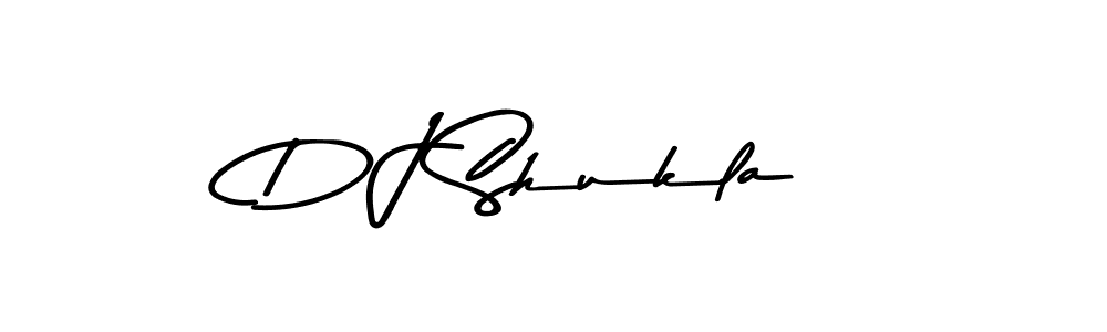 Also You can easily find your signature by using the search form. We will create D J Shukla name handwritten signature images for you free of cost using Asem Kandis PERSONAL USE sign style. D J Shukla signature style 9 images and pictures png