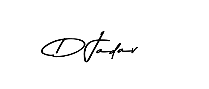 Here are the top 10 professional signature styles for the name D Jadav. These are the best autograph styles you can use for your name. D Jadav signature style 9 images and pictures png