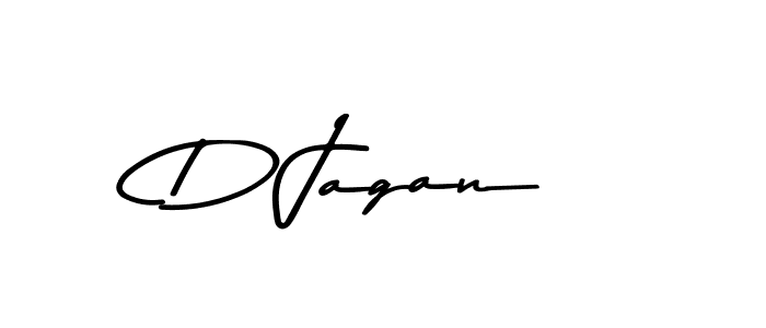 How to make D Jagan signature? Asem Kandis PERSONAL USE is a professional autograph style. Create handwritten signature for D Jagan name. D Jagan signature style 9 images and pictures png