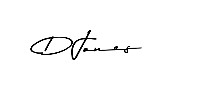 Make a beautiful signature design for name D Jones. With this signature (Asem Kandis PERSONAL USE) style, you can create a handwritten signature for free. D Jones signature style 9 images and pictures png