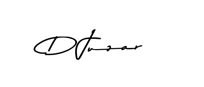 D Juzar stylish signature style. Best Handwritten Sign (Asem Kandis PERSONAL USE) for my name. Handwritten Signature Collection Ideas for my name D Juzar. D Juzar signature style 9 images and pictures png