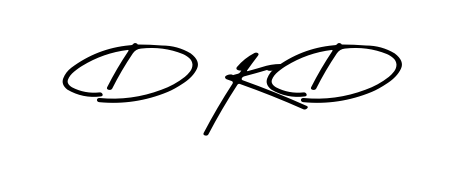 Create a beautiful signature design for name D K D. With this signature (Asem Kandis PERSONAL USE) fonts, you can make a handwritten signature for free. D K D signature style 9 images and pictures png