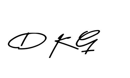 Similarly Asem Kandis PERSONAL USE is the best handwritten signature design. Signature creator online .You can use it as an online autograph creator for name D K G. D K G signature style 9 images and pictures png