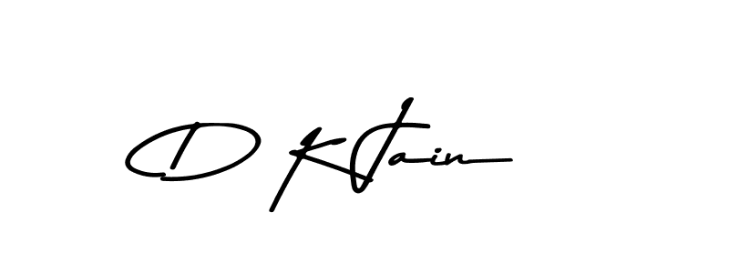 The best way (Asem Kandis PERSONAL USE) to make a short signature is to pick only two or three words in your name. The name D K Jain include a total of six letters. For converting this name. D K Jain signature style 9 images and pictures png