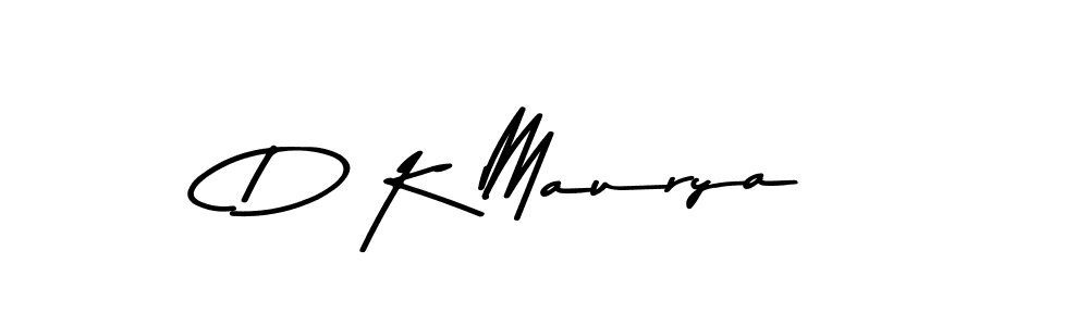 How to make D K Maurya signature? Asem Kandis PERSONAL USE is a professional autograph style. Create handwritten signature for D K Maurya name. D K Maurya signature style 9 images and pictures png
