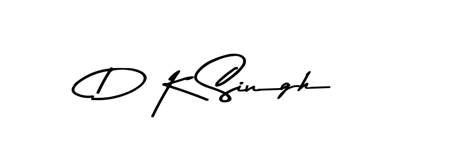 You should practise on your own different ways (Asem Kandis PERSONAL USE) to write your name (D K Singh) in signature. don't let someone else do it for you. D K Singh signature style 9 images and pictures png