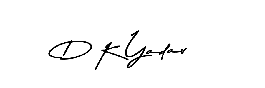 You should practise on your own different ways (Asem Kandis PERSONAL USE) to write your name (D K Yadav) in signature. don't let someone else do it for you. D K Yadav signature style 9 images and pictures png